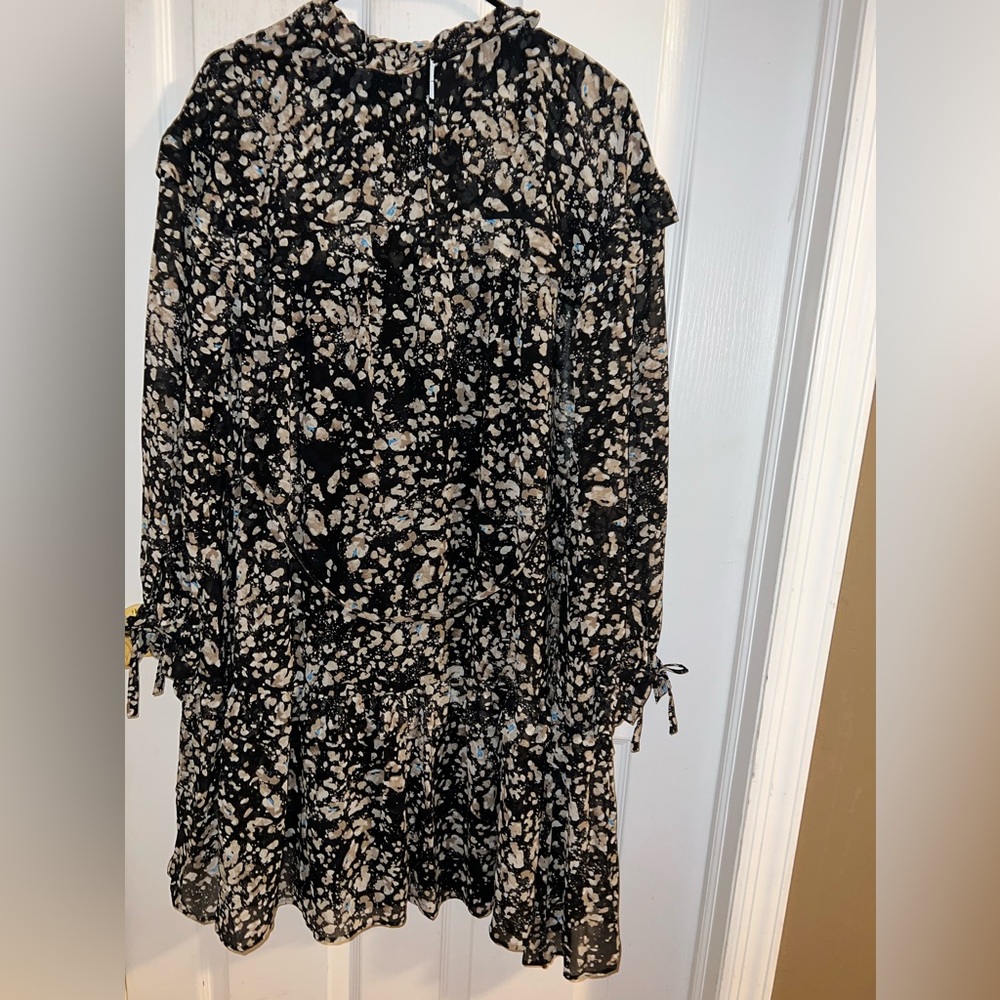 BOSS - Denada Ruffled Dress - US Size 4 - Picture 5 of 6